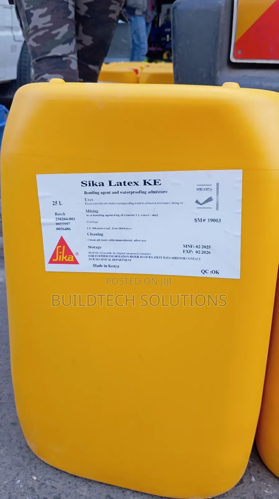 Sika Latex Bonding Agent Supplies
