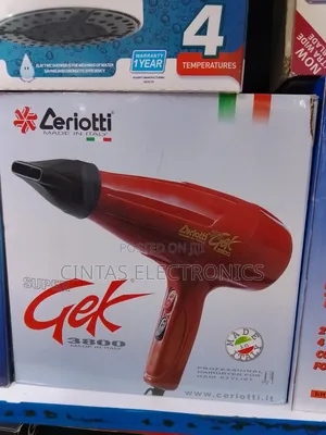 Super Geek Ceriotti Professional Hair Dryer