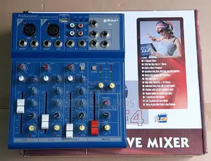 Max 4 Channel Studio Recording Live Mixer