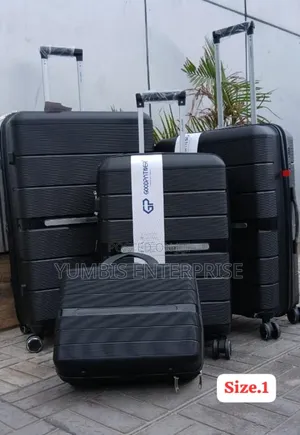 4 in 1 Rubber Unbreakable Suitcase Sets Size 1 KSH 9500