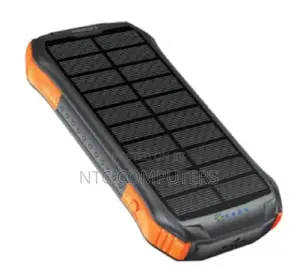Promate 10000mah Waterproof Solar Powerbank With 18w Usb-C