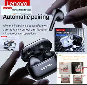 Original Lenovo Lp40 Wireless Headphones Bluetooth Earphones