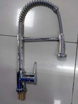 Kitchen Mixer Pillar Silver
