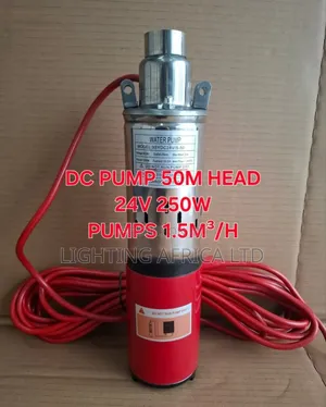 50 Meters Head 24v (250w Solar) Submersible Pump 1.5m^3