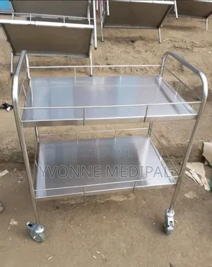 Locally Made 2 Shelves Instrument Trolley