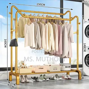 Garment Rack Floor Standing Clothes Rack/ Hanger*