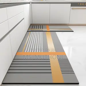 2pcs Diatomite Rubber Kitchen Mats*