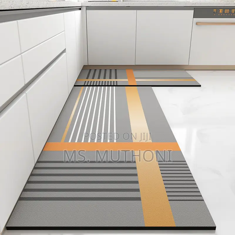2pcs Diatomite Rubber Kitchen Mats*