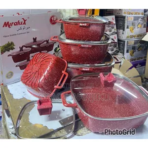 10 PCS Granite Miralux Cookware Set.