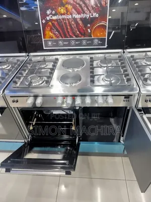Haier Standing Cooker 4g + 1e With Gas Compartment