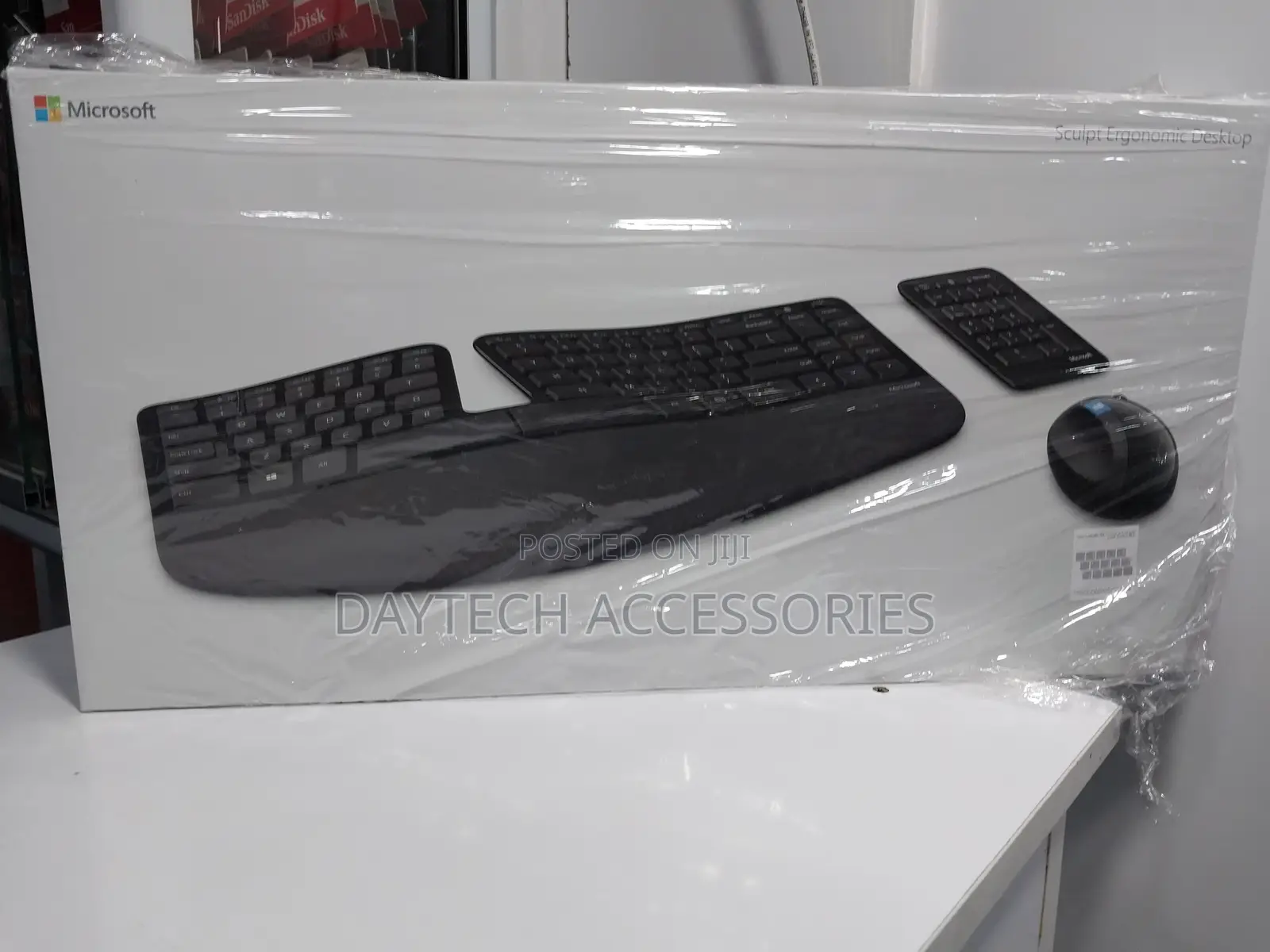 Microsoft Sculpt Ergonomic Keyboard for Business Wireless.