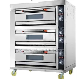 Commercial Electric Oven Three Deck 6 Trays