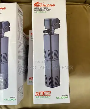 Quiet Submersible Filter Pump – Easy to Install