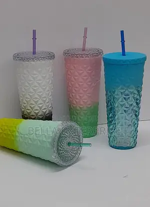 Double Walled Colored Acrylic Water / Juice Tumbler