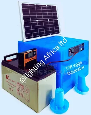 128 Ac/Dc Eggs Incubator + 300w Solar + 150ah Battery Solar Kit