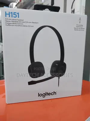 Logitech H151 Stereo Headset With Noise-Cancelling Mic