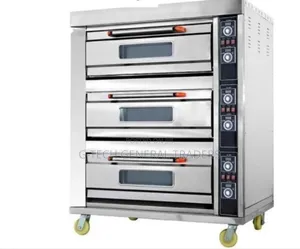 Heavy Duty Commercial Electric Oven 3 Decker,6 Trays