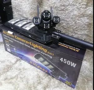 All-in-One Led Solar Street Light Ai Solar Camera- Wifi