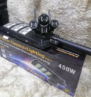 High Quality Record V380 Pro 4g Sim Led Street Light Camera