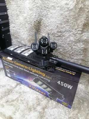 Wifi Camera With Motion Tracking Solar Street Light