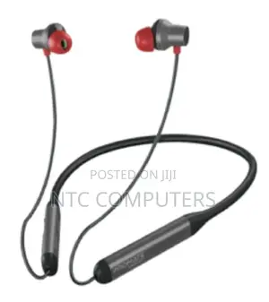Promate High-Definition Anc Wireless Neckband Earphones •