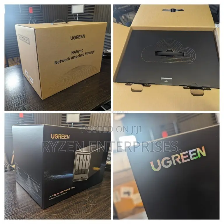 Ugreen Nasync Dxp480t Plus 4-slot Network Attached Storage