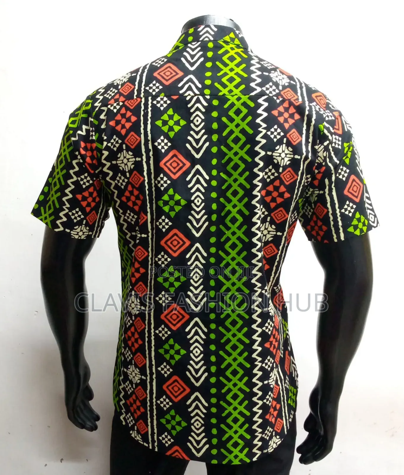 Kitenge Men Shirt With Buttons All Down
