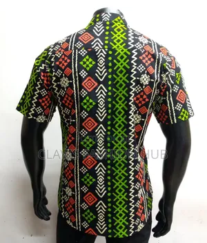 Kitenge Men Shirt With Buttons All Down