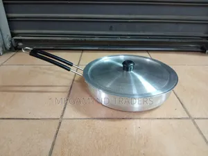 Frying Pan With Lid/Imported Aluminium Frying Pan 28cm