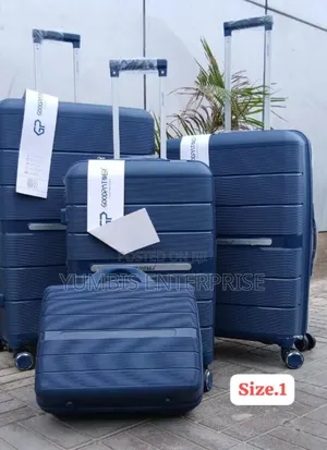 No 30/Size 1/Xtra Large 4 in 1 Rubber Unbreakable Suitcase