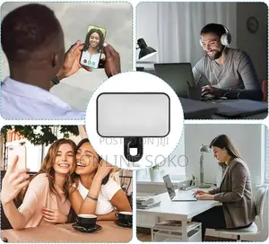 Rechargeable Selfie Fill Light Clip on for Phones, Laptop