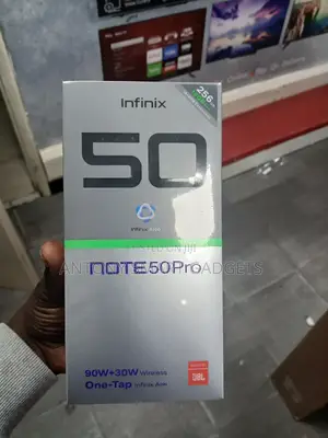 New Infinix Note 50 Pro 256 GB Black