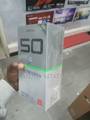 New Infinix Note 50 Pro 256 GB Black