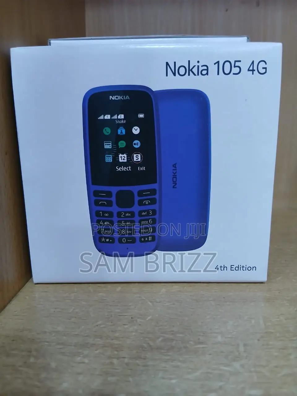 New Nokia 105 Black