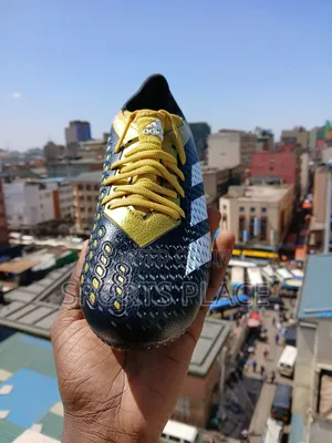 New Black and Gold Predator Football Boots.
