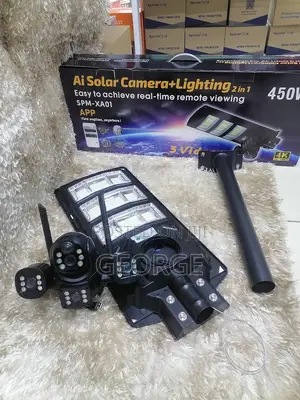 450 Watts Solar Street Light With Motion Sensor,Dusk to Dawn
