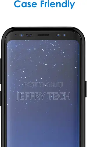 Jetech Screen Protector for Galaxy S8 /S9 Fingerprint Works