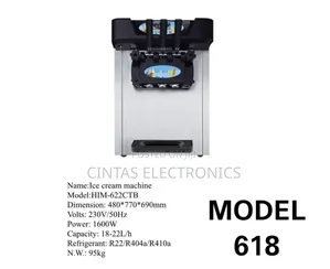 Ice Cream Machine 1600watts
