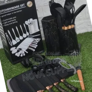 25pc Marble Silicone Spoons