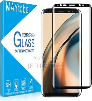 Maytobe Glass Protector for Galaxy S8 Plus Fingerprint Works