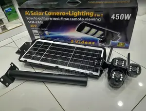 Ai Solar Camera + Lighting 2 in 1 | 1080p Security Camera