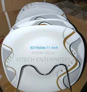 White Plate's 6pcs