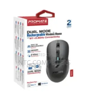 Promate Dual Mode Rechargeable Wireless Mouse• 800/1200/1600