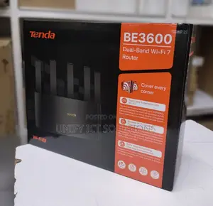 Tenda Be600 Wi-Fi 7 Dual-Band Gigabit Router