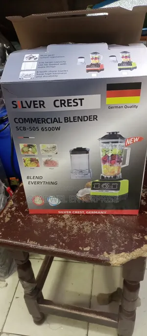 Commercial Blender 2in1 Silver Crest Germany Made