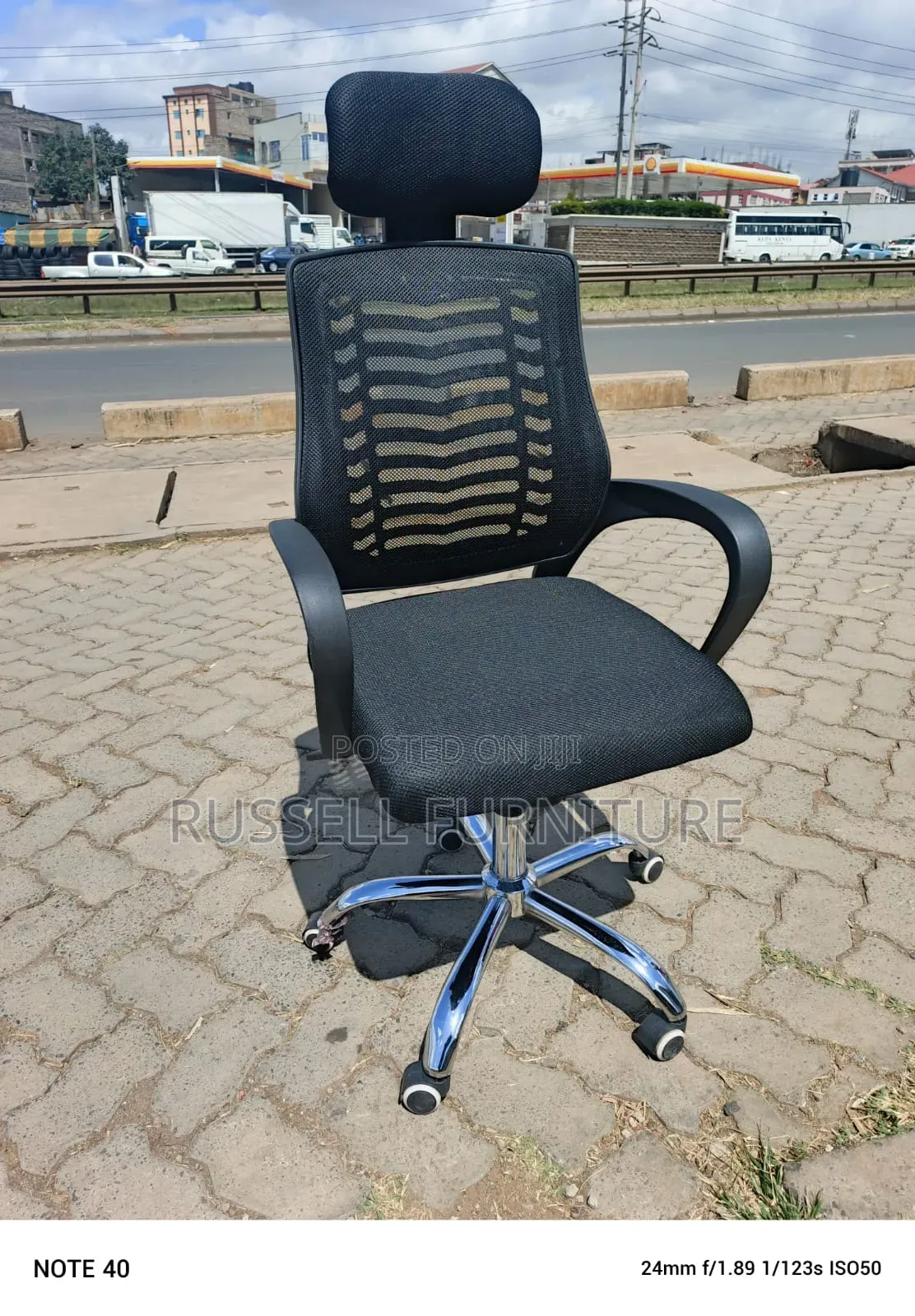 Sweet Clean Imported Headrest Office Chair
