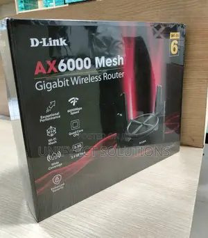 D-Link Ax6000 Multi Gigabit Wi-Fi 6 Router - Dir-X6080z