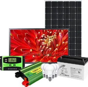 Home 32" Tv Solar Kit (300w Solar + 200ah Battery + 32" Smart Tv)