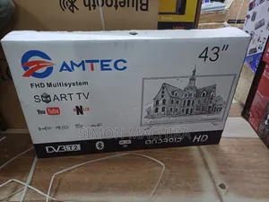Amtec 43 Inch Smart Android Tv. Frameless