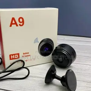 Black | Hd 1080p, Wireless Wifi, Security Night Vision, Cam.